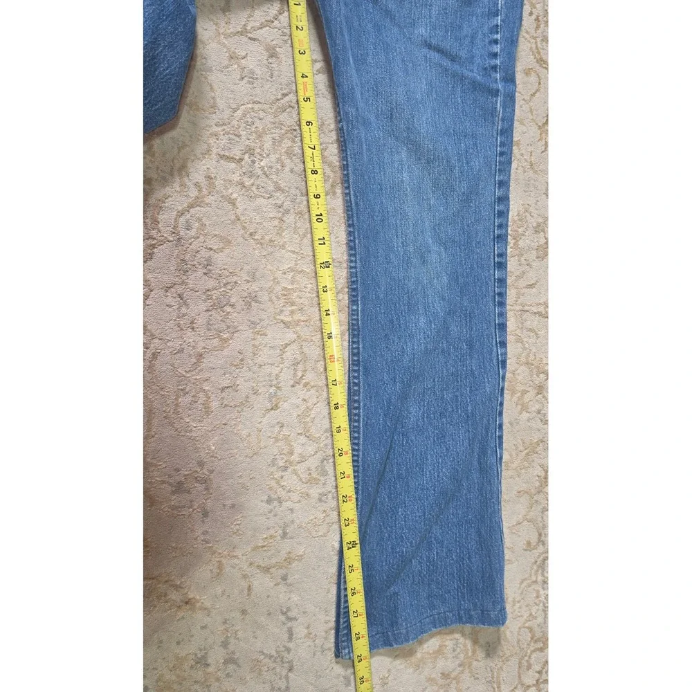 Vintage Levis Orange Tab Straight Leg Jeans Blue Medium Wash Denim 30 Waist
